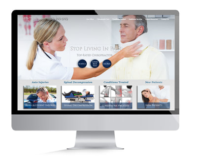 Chiropractic Website Design by Medical Site Solutiokns