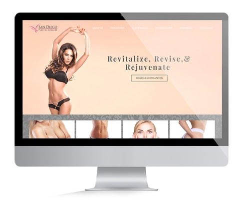 Plastic Surgery Website by Medical Site Solutions