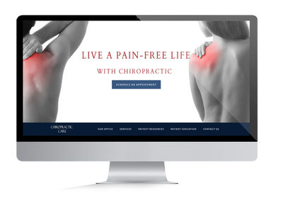 Chiropractic Website Design by Medical Site Solutions