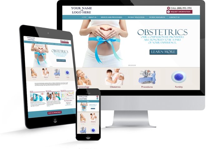 OBGYN Website by Medical Site Solutions