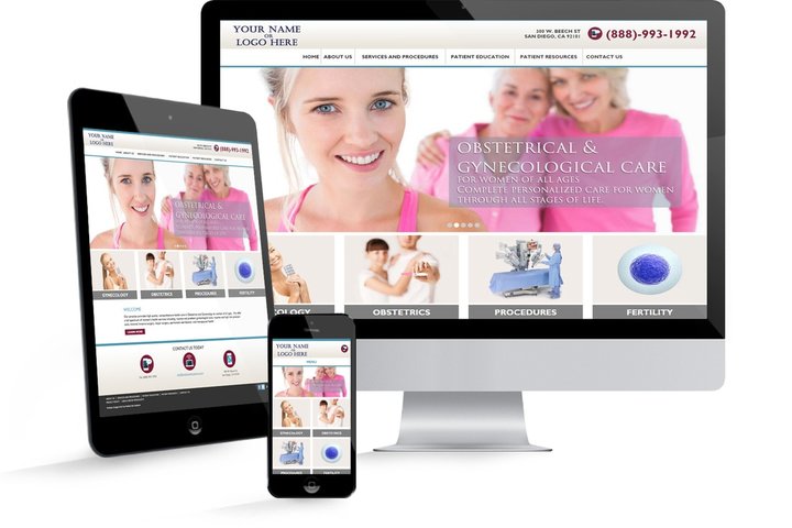 OBGYN Website Design by Medical Site Solutions