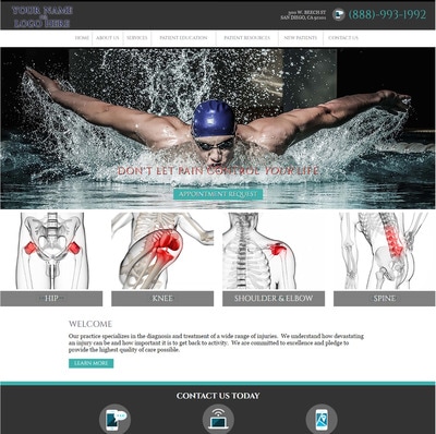 Orthopedic Website Design