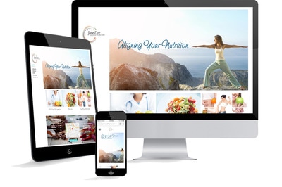 Nutritionist and Dietitian Website Design 